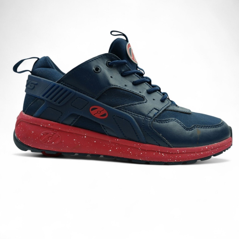 Heelys Skate Shoes Kids 7 Force Red Blue Skater